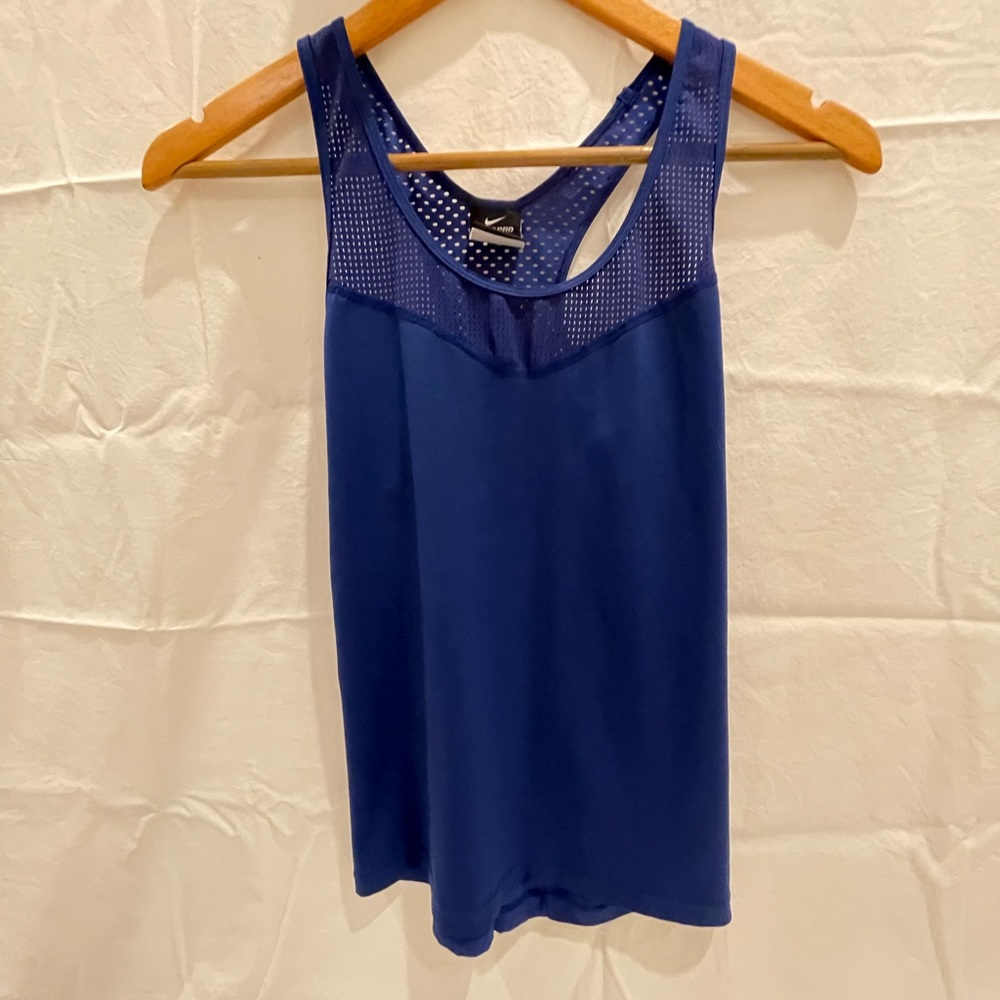 BLUE TANK TOP